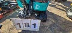 2024/2025 AGT MINI EXCAVATOR MODEL: QK16R - RATO GASOLINE ENGINE, S/N: QK16R202501050205 (KEY)