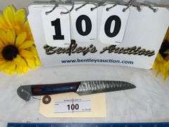 KNIFE WITHOUT SHEATH, 9" TOTAL LENGTH
