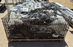 CONTENTS ONLY: WIRE IN BASKET, 2010 GROSS LBS., 1666 NET LBS.