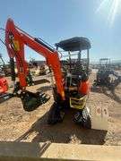 2025 CFG MINI EXCAVATOR MODEL: NT18K - KUBOTA DIESEL ENGINE, S/N: NT18K2025L052073 (KEY)