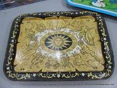 LOT: (3) TEENAGE MUTANT NINJA TURTLES, SMURFS, ASTROLOGY TRAYS