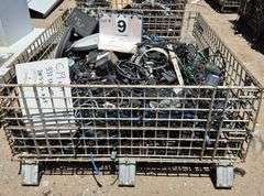 CONTENTS ONLY: WIRE IN BASKET, 331 GROSS LBS., 203 NET LBS.