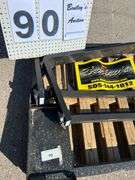 2025 MOWER KING SKID STEER FORKS MODEL: SA - ADJUSTABLE, QUICK ATTACH, S/N: SA25050105C