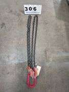 2024/2025 7' DOUBLE LEGS LIFTING CHAIN SLING 5/16" 7' MODEL: LHR-G80,