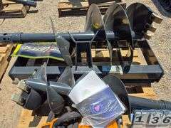 2025 WOLVERINE SKID STEER AUGER DRIVE & BIT ATTACHMENT MODEL: ADB-13-1218R,