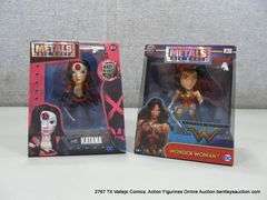 METALS DIE CAST DC KATANA SUICIDE SQUAD & WONDER WOMAN