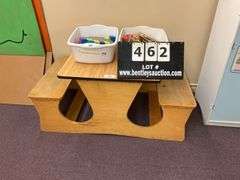 KAPLAN WOOD CHILDS PLAY PICNIC TABLE