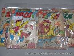LOT: (5) TOP CAT HANNA BARBERA COMICS