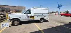 1996  FORD  F-250 PICKUP  W/ COVERED SERVICE BED  168,903 MILES
