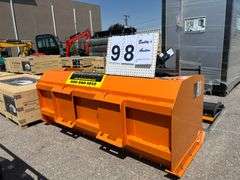 2025 WOLVERINE SKID STEER SNOW PUSHER MODEL: SP-15-84W, S/N: ZWD202502061-93