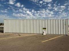 2025 4-SIDE DOOR 40' HIGH CUBE CONTAINER, CFGU 403505 8 (NO KEY OR TITLE)