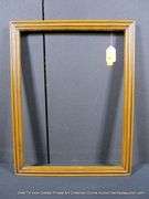 BROWN PAINTED WOOD FRAME 21 X 27