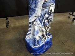 ASIAN STATUE 30"T, 40 LBS