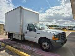 2001  FORD  F-350  BOX TRUCK  144,633 MILES