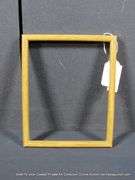 LIGHT STAINED, WOODEN FRAME 9 X 11