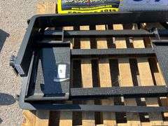 2025 MOWER KING SKID STEER FORKS MODEL: SA - ADJUSTABLE, QUICK ATTACH, S/N: SA25050104C