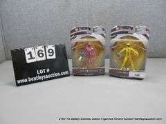 POWER RANGER PINK RANGER & YELLOW RANGER ACTION FIGURES (2X MONEY)