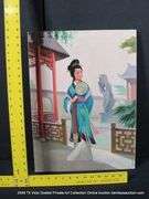JAPANESE GEISHA IN THE GARDEN