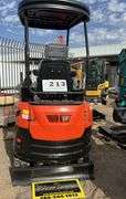 2024/2025 AGT MINI EXCAVATOR MODEL: NT18K - KUBOTA DIESEL ENGINE, S/N: NT18K2025Z0105352