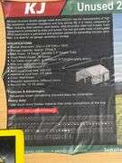 2025 KJ DOUBLE GARAGE METAL SHED MODEL: K2223G, 23' X 22'