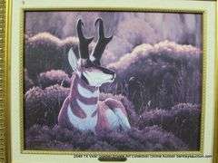 FRAMED LIMITED EDITION REPRODUCTION LITHOGRAPH - EVENING LIGHT BY TIM MANSANAREZ - 1996 - #12/50,