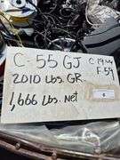 CONTENTS ONLY: WIRE IN BASKET, 2010 GROSS LBS., 1666 NET LBS.