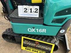2024/2025 AGT MINI EXCAVATOR MODEL: QK16R - RATO GASOLINE ENGINE, S/N: QK16R202501050203