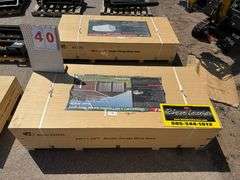 2025 KJ DOUBLE GARAGE METAL SHED MODEL: K2223G, 23' X 22'
