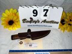KNIFE W/ SHEATH, 8" TOTAL LENGTH