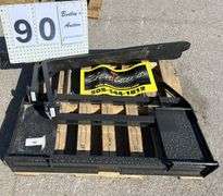 2025 MOWER KING SKID STEER FORKS MODEL: SA - ADJUSTABLE, QUICK ATTACH, S/N: SA25050105C