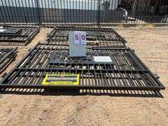 2025 KJ METAL FARM DELIVERY GATE MODEL: K0720, 7' X 20'