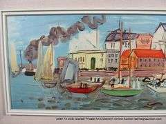"REGATE A DEAUVILLE" 18 X 35