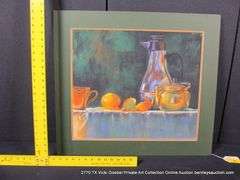 "STILL LIFE W/ TANGERINES" 24 X 27