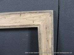 DARK DRIFTWOOD, WOODEN FRAME 28 X 32