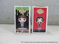 LOT: (2) ASSORTED FUNKO POP! GHOSTBUSTERS & SUICIDE SQUAD