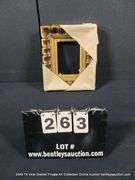 GOLD PAINTED, CARVED WOODEN FRAME