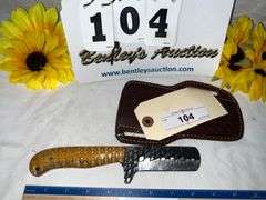 KNIFE W/ SHEATH, 8-1/2" TOTAL LENGTH