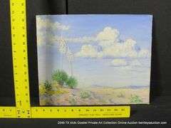 DESERT YUCCA LANDSCAPE