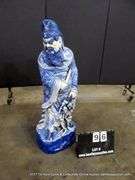 ASIAN STATUE 30"T, 40 LBS