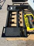 2025 MOWER KING SKID STEER FORKS MODEL: SA - ADJUSTABLE, QUICK ATTACH, S/N: SA25050105C