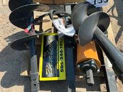 2025 WOLVERINE SKID STEER AUGER DRIVE & BIT ATTACHMENT MODEL: ADB-13-1218R,
