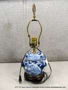 LOT: ORIENTAL ASIAN LAMPS, CERAMIC
