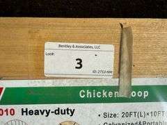 2025 KJ CHICKEN COOP MODEL: K2010, 20' X 10' X 8'