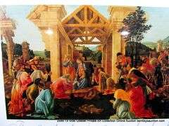"ADORATION OF THE MAGI" C. 1485