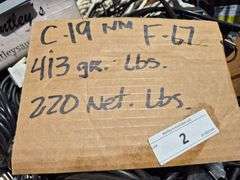 CONTENTS ONLY: WIRE IN BASKET, 413 GROSS LBS., 200 NET LBS.