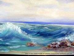 SEASCAPE: WAVES ON THE ROCKS