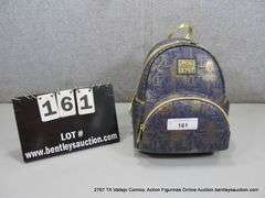 DISNEY STAR WARS 'DROID DEPOT" NAVY BLUE & GOLD BACK PACK