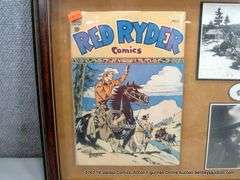 RED RYDER FRED HARMON FRAMED TRIBUTE