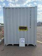 2025 4-SIDE DOOR 40' HIGH CUBE CONTAINER, CFGU 403505 8 (NO KEY OR TITLE)