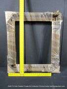 BRONZE PAINTED, CARVED ORNATE WOODEN FRAME - (WRAPPED IN PLASTIC) 28 X 32